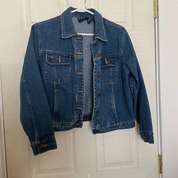 vintage jean jacket - Picture 1 of 5